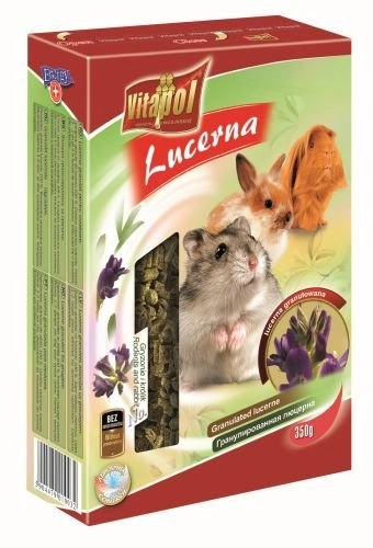 VITAPOL KARMA GRANULOWANA Z LUCERNY DLA GRYZONI I KRÓLIKA 350G