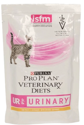 PURINA PRO PLAN VETERINARY DIETS UR URINARY CAT ŁOSOŚ 85G