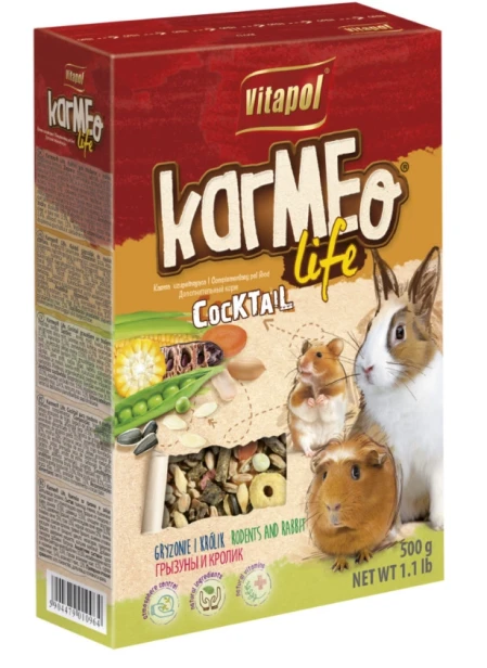VITAPOL KOKTAJL DLA GRYZONI I KRÓLIKA 500G