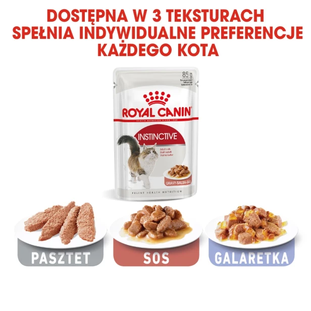 ROYAL CANIN INSTINCTIVE GRAVY 12X85G