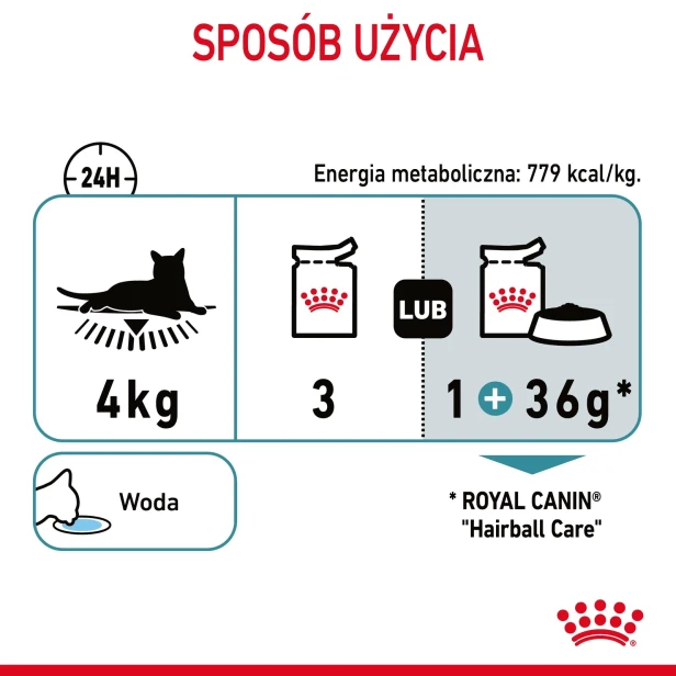 ROYAL CANIN HAIRBALL CARE 12X85G