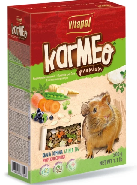 VITAPOL POKARM PEŁNOWARTOŚCIOWY DLA ŚWINKI MORSKIEJ 500G
