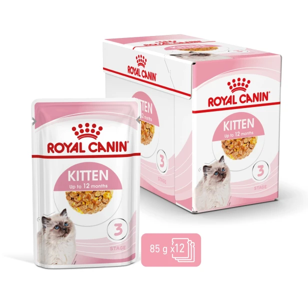 ROYAL CANIN KITTEN INSTINCTIVE W GALARETCE 12X85G