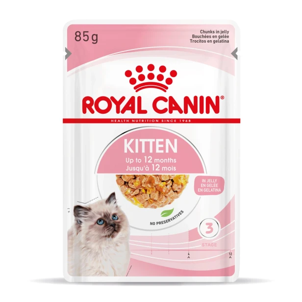 ROYAL CANIN KITTEN INSTINCTIVE W GALARETCE 12X85G