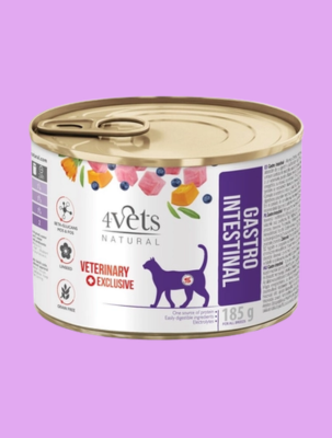 4VETS CAT GASTRO INTESTINAL 185G