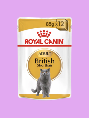 ROYAL CANIN BRITISH SHORTHAIR ADULT 12X85G
