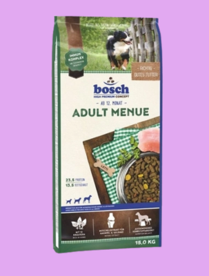 Bosch adult menu drab 15 kg